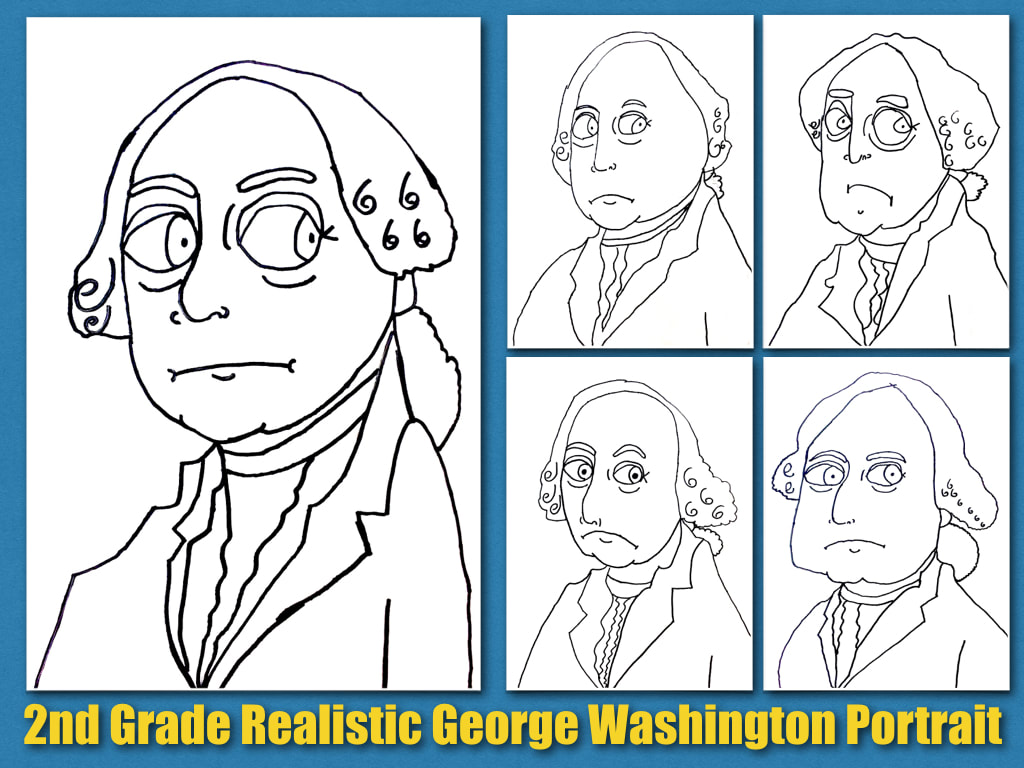 Realistic George Washington Portrait Dryden Art